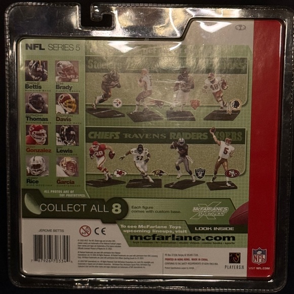 McFarlane series 5 Steelers Jerome Bettis running back - Picture 2 of 4